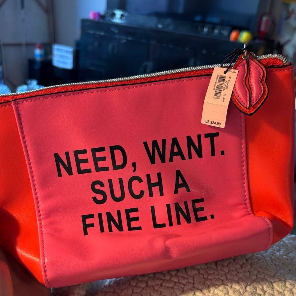 Victoria’s Secret Stylish Pink and Orange Women's Bag NWT